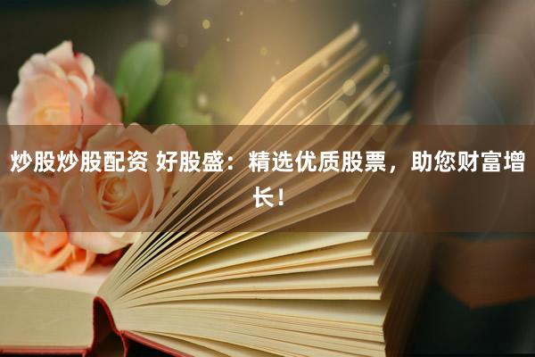 炒股炒股配资 好股盛:精选优质股票,助您财富增长!